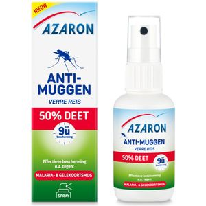 Azaron - Anti Muggenspray - 50% DEET - 50 ml - 2x