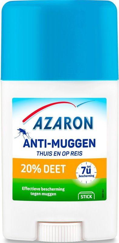 Azaron - Anti Muggenstick - 20% DEET - 50 ml - 2x