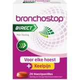 Bronchostop - Hoestpastilles Direct - Met Honing - 20 Stuks