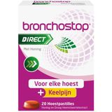 Bronchostop - Hoestpastilles Direct - Met Honing - 20 Stuks