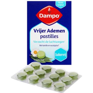 Dampo - Vrijer Ademen - Keeltabletten - 20 Stuks