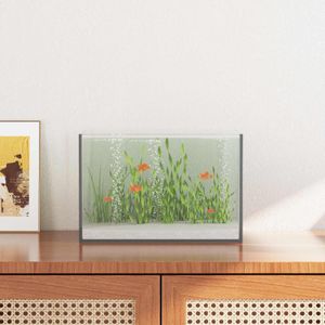 vidaXL Aquarium met opslag Doorzichtig 60 x 20 x 20 cm Glas, Een vidaXL Aquarium met opslag Doorzichtig 60 x 20 x 20 cm Glas, Een