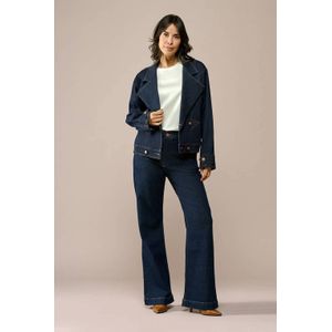 Mart Visser X Caroline Tensen high waist flared jeans dark blue denim