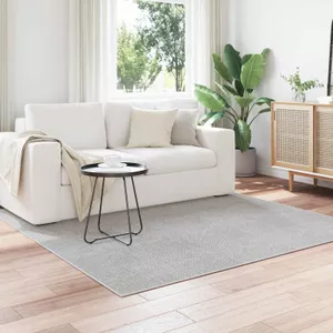 Calore Vloerkleed voor woonkamer, slaapkamer, groot tapijt, zacht, antislip, modern, gestreept, laagpolig, abstract grijs/wit/zwart, 160 x 200 cm