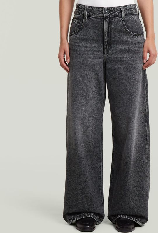 Skater - Long Pocket High Loose - Jeans - Grijs - Dames