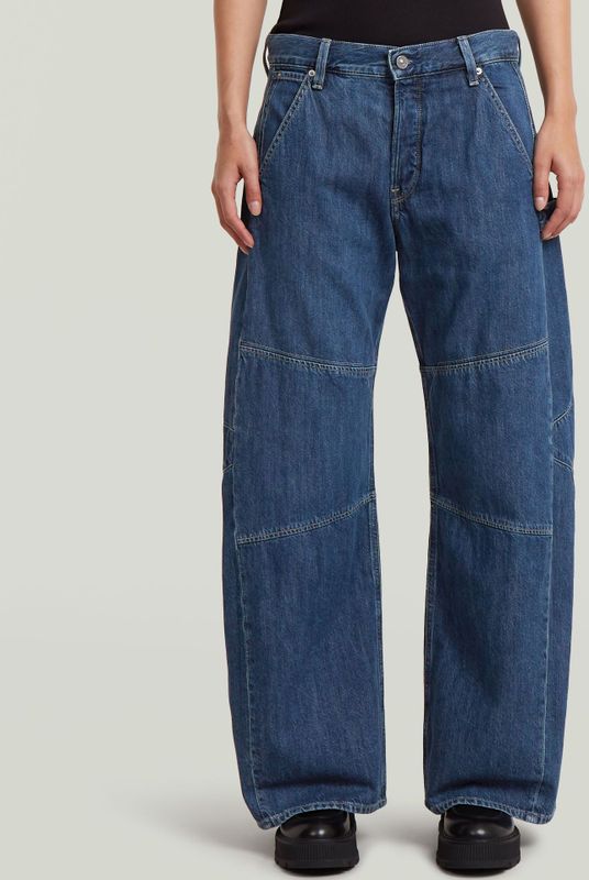 Bowey - Barrel Jeans - Donkerblauw - Dames - Anatomic Denim Collectie