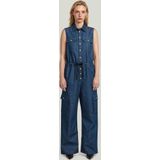 Soft Utility - Jumpsuit - Donkerblauw - Dames