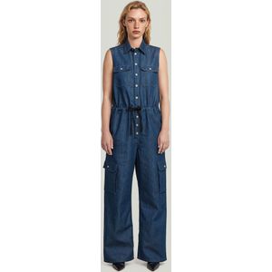 Soft Utility - Jumpsuit - Donkerblauw - Dames