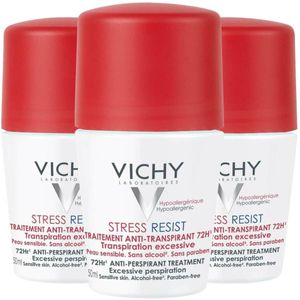 Vichy - 72Hr Overmatige Transpiratie Stress Resist - Deodorant Roller - 50 ml