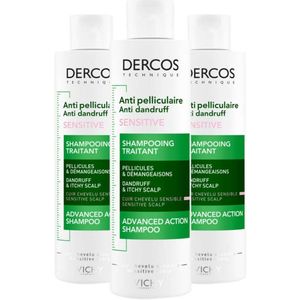 Vichy - Dercos Anti-roos Shampoo - Gevoelige Hoofdhuid - 200 ml