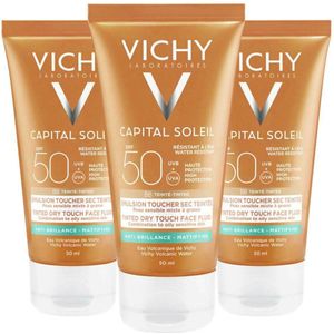 Vichy - Capital Soleil Dry Touch BB - Zonnebrandcrème - SPF50 - 50 ml