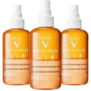 Vichy - Capital Soleil - Zonbeschermend Water - Bruine Teint - SPF 30 - 200 ml