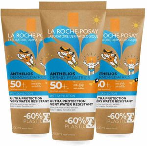 La Roche-Posay Anthelios Wet Skin Kind Lotion - SPF 50+ - 200 ml - Zonnebrand