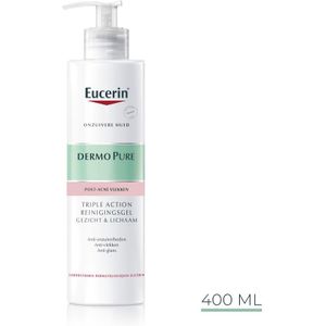 Eucerin - DermoPure Triple Action - Reinigingsgel - 400 ml