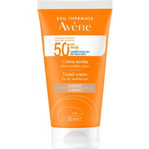 Avène - Getinte Zonnebrandcrème - SPF 50+ - 50 ml