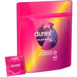 2x Durex Condooms Pleasure Me 40 stuks