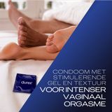 Durex Condooms Orgasm' Intense - 2 x 20 stuks - Voordeelverpakking