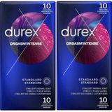 Durex Condooms Orgasm' Intense - 2 x 20 stuks - Voordeelverpakking