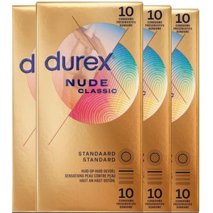 Durex Condooms Nude - 2 x 40 stuks - Voordeelverpakking