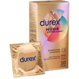 Durex Condooms Nude Extra Lube - 2 x 10 stuks - Voordeelverpakking