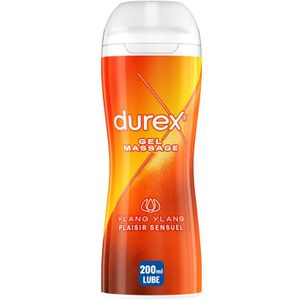 3x Durex Massage glijmiddel 2 In 1 Ylang Ylang 200 ml