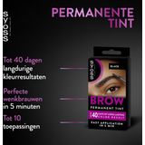 Syoss - Browtint - Zwart - Wenkbrauwverf - 3x
