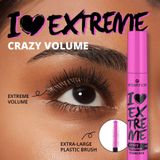 Essence - I Love Extreme Crazy Volume - Mascara - 12 ml - Diepzwarte Textuur