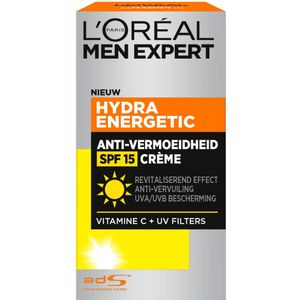L'Oréal Men Expert - Hydra Energetic - Gezichtscrème - 50 ml - SPF 15