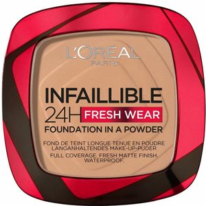 L'Oréal - Infaillible 24H Fresh Wear - Foundation Poeder - 220 Sand - 8 gr