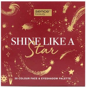Sence Shine Like A Star - Gezicht en Oogschaduw Palette - 20 Tinten