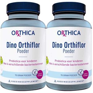 Orthica - Dino Orthiflor - Poeder - 70 gr - Probiotica voor Jonge Kinderen