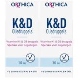 Orthica - K&D - Vitamine - 2x 10 ml