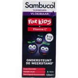 Sambucol - For Kids - Vlierbessensiroop - 2x 120 ml - Ondersteunt Immuunsysteem