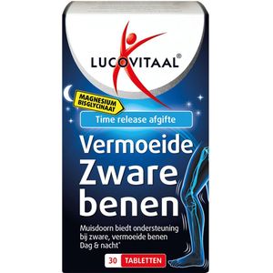 Lucovitaal - Magnesium Vermoeide Zware Benen - 30 Tabletten - 100 mg Elementaire Magnesium