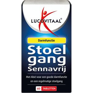 Lucovitaal - Stoelgang Sennavrij - 60 Tabletten - 10-componentenformule voor Darmen