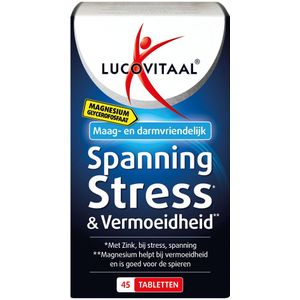 Lucovitaal - Magnesium Spanning Stress en Vermoeidheid - 45 Tabletten