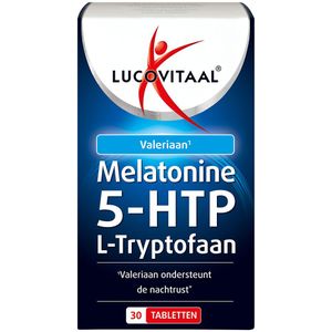 Lucovitaal - Melatonine 5-HTP L-Tryptofaan - 30 Tabletten