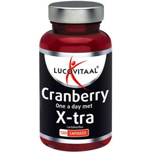 Lucovitaal - Cranberry X-tra Forte - 120 Capsules - Met Lactobacillus