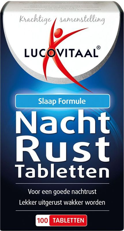 Lucovitaal - Nachtrust - Tabletten - 100 stuks