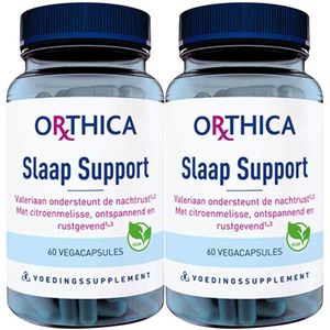 Orthica - Slaap Support - 60 Vegacapsules - Met Valeriaan en Citroenmelisse