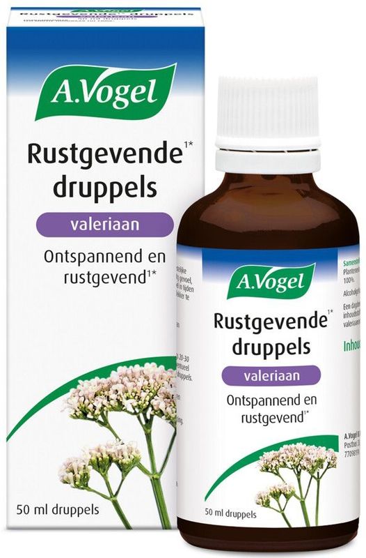 A.Vogel - Valeriaan Druppels - 3x 50 ml - Ontspannend en Rustgevend