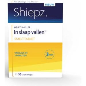 Shiepz - In Slaap Vallen - 2 x 30 Smelttabletten - Voordeelverpakking