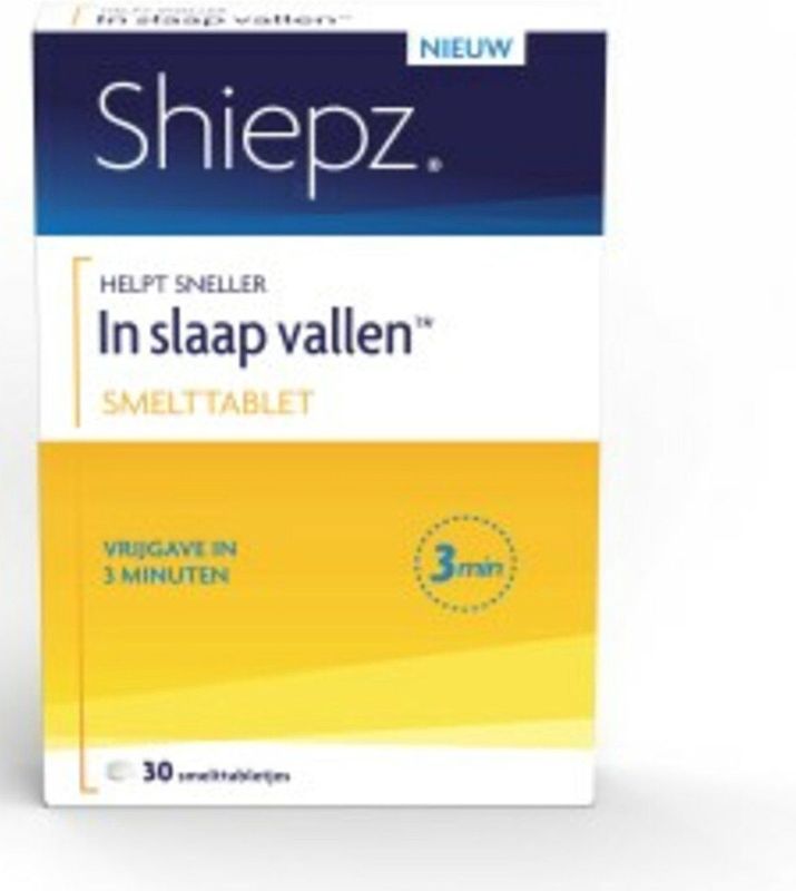 Shiepz - In Slaap Vallen - 2 x 30 Smelttabletten - Voordeelverpakking