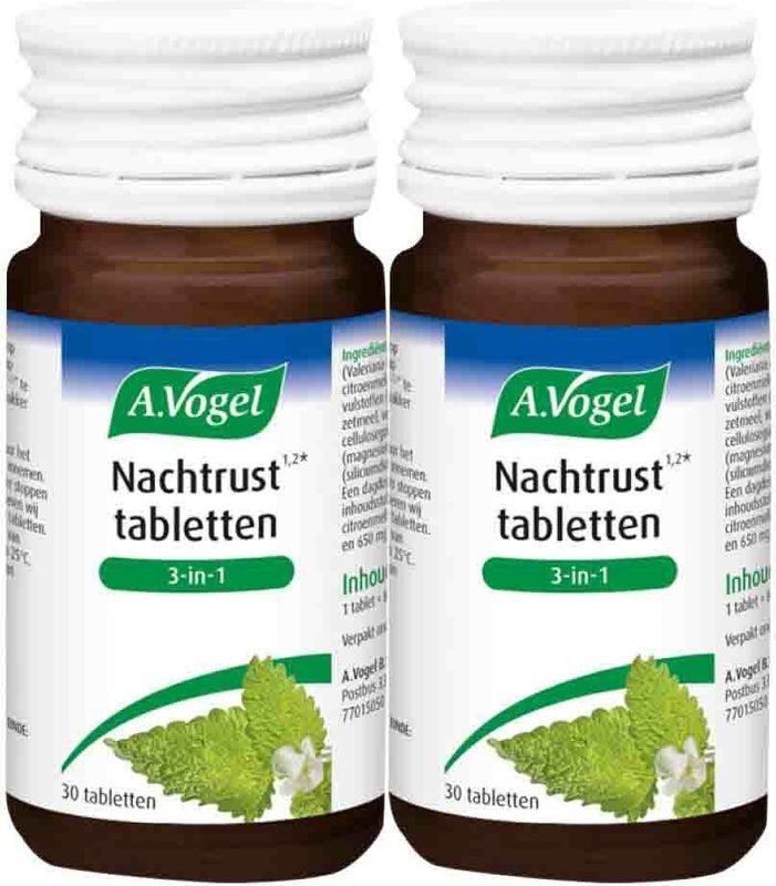 A.Vogel - Dormeasan Nachtrust 3 In 1 - Voedingssupplement - 30 Tabletten