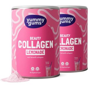 Yummygums - Collageen Powder - 240 gr - Bessensmaak - Suikervrij