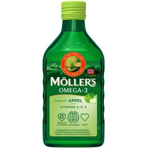 Mollers - Omega-3 - Levertraan - Appel - 250 ml