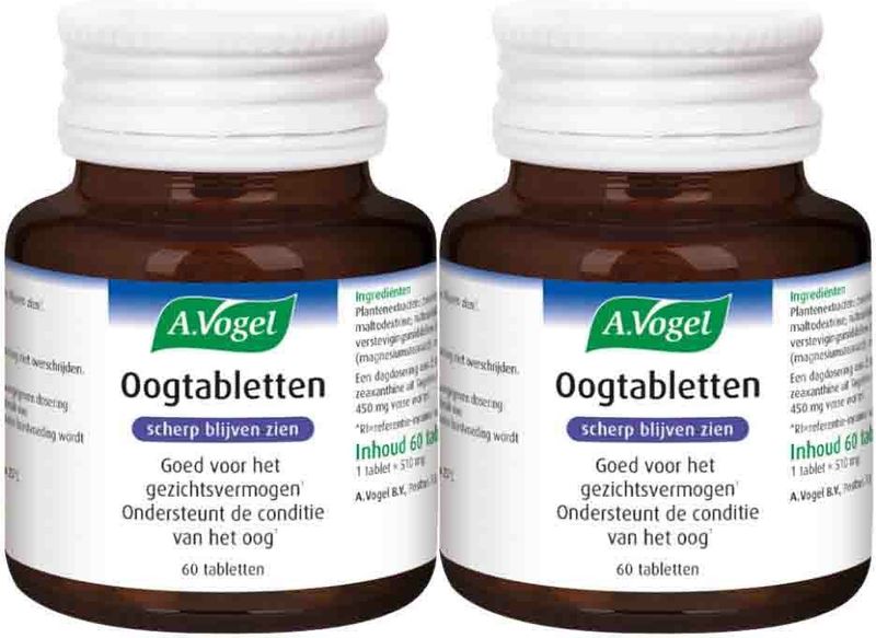 A.Vogel - Oogtabletten - 60 Tabletten