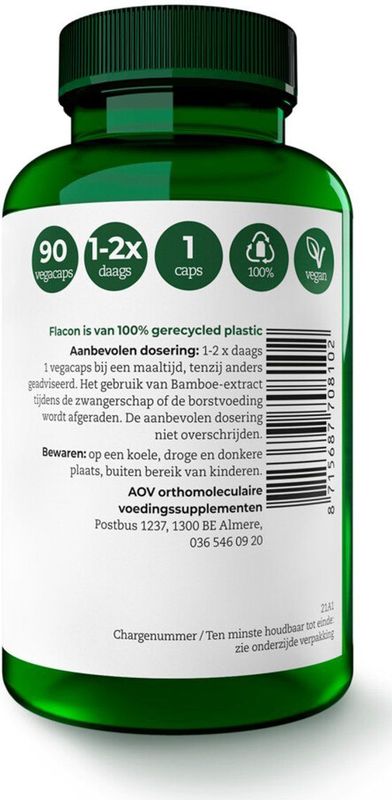 AOV - 810 Bamboe-extract - 90 Vegacapsules