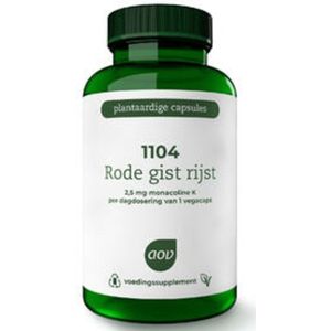 AOV 1104 - Rode Gist Rijstextract - 90 Vegacapsules