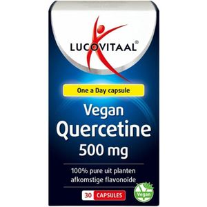 Lucovitaal - Quercetine 500mg - Voedingssupplement - 30 Capsules
